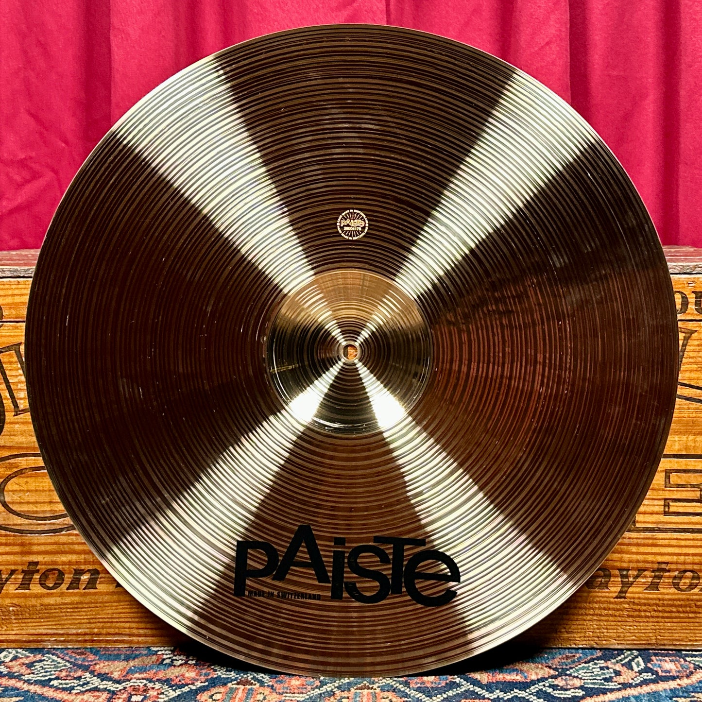 20" Paiste Signature Full Crash Cymbal 2134g *Video*