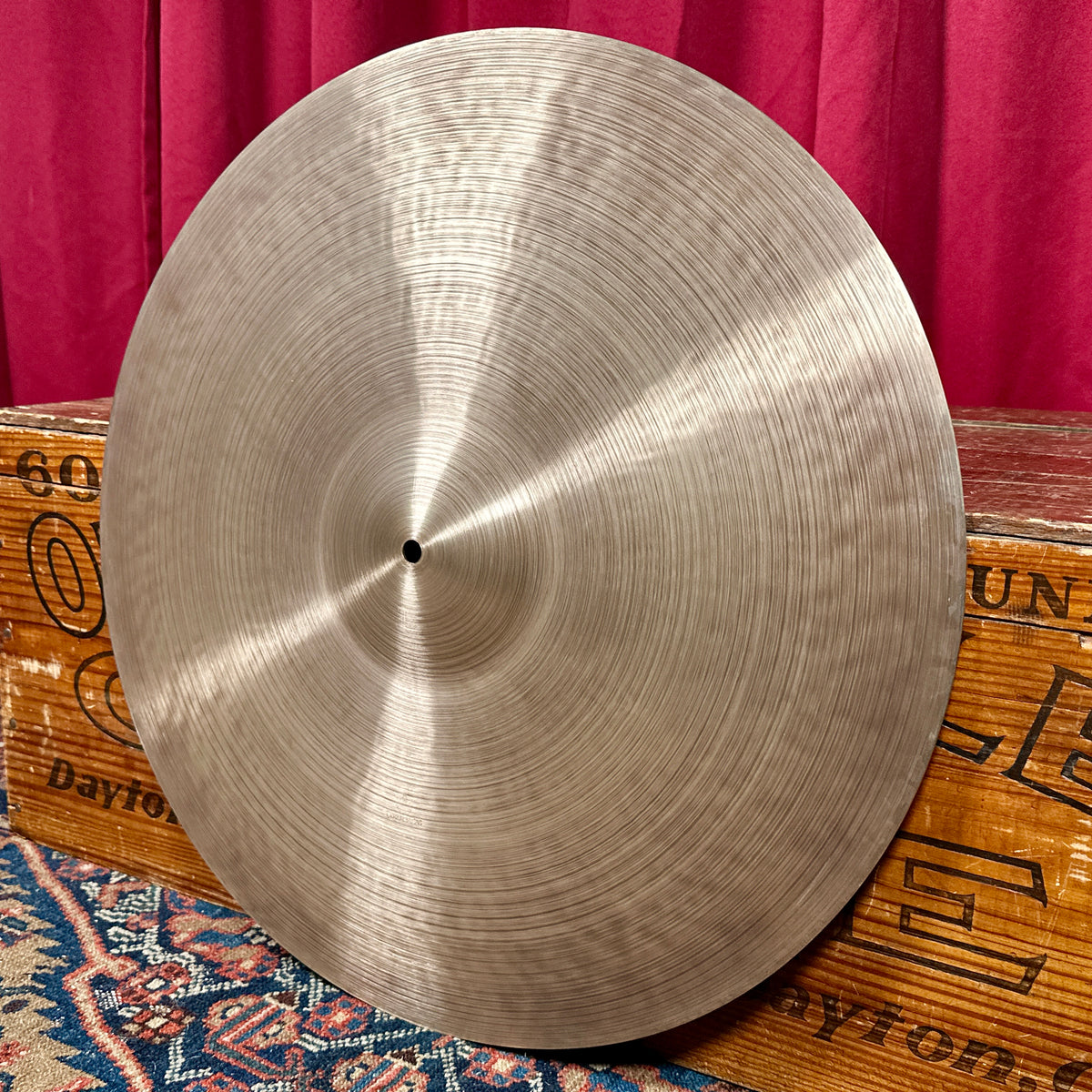 22" Cymbal & Gong Holy Grail Turkish Style Ride Cymbal 2306g *Video*