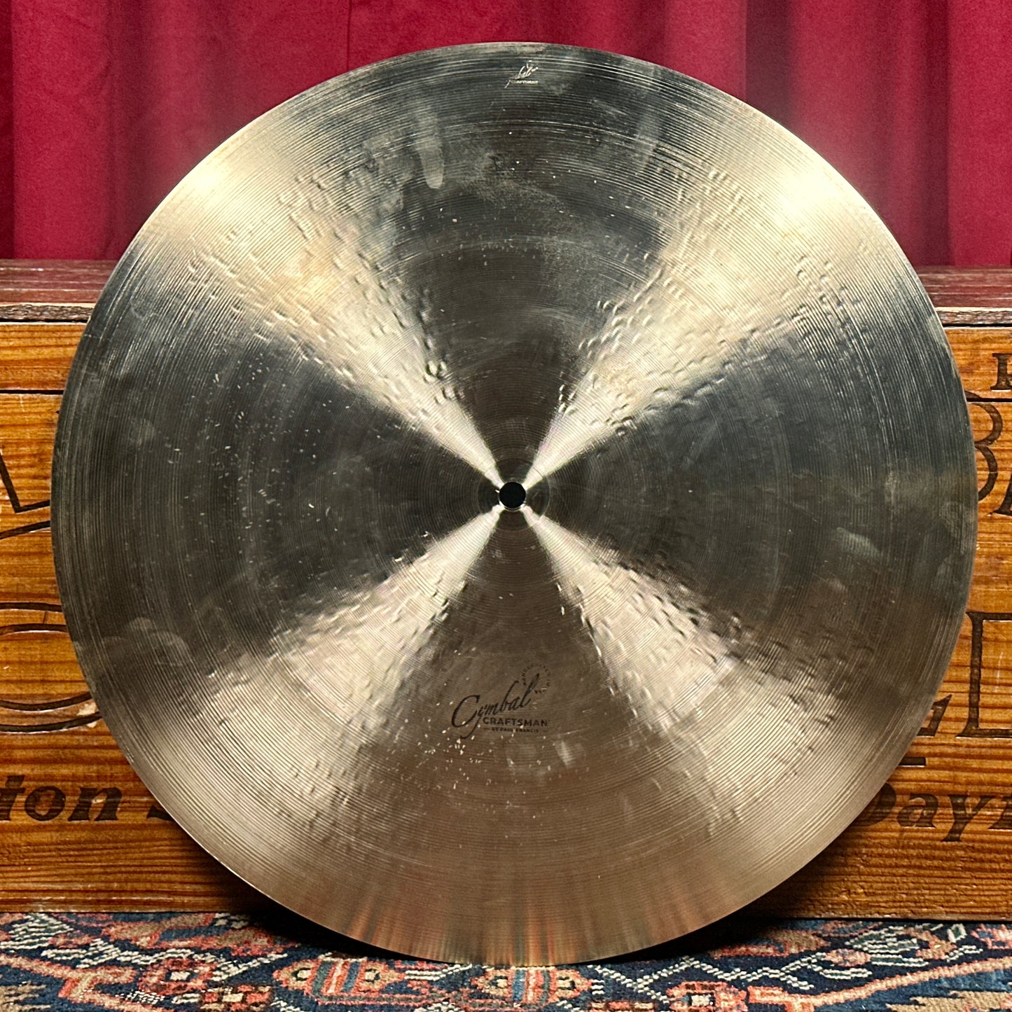 18" Cymbal Craftsman Bright Modern Roy Haynes Flat Ride Cymbal 1473g *Video Demo*