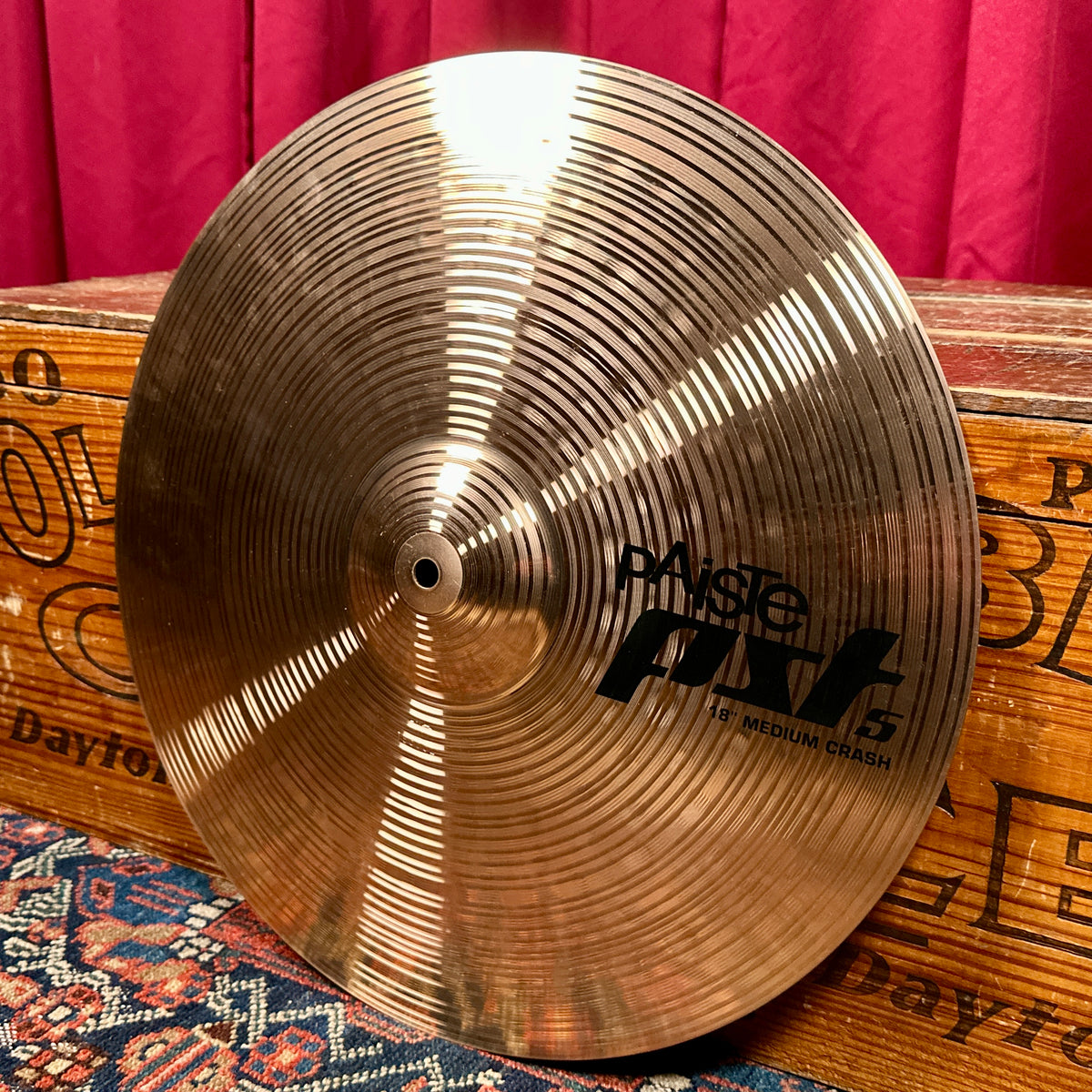 18" Paiste PST5 Medium Crash Cymbal 1504g