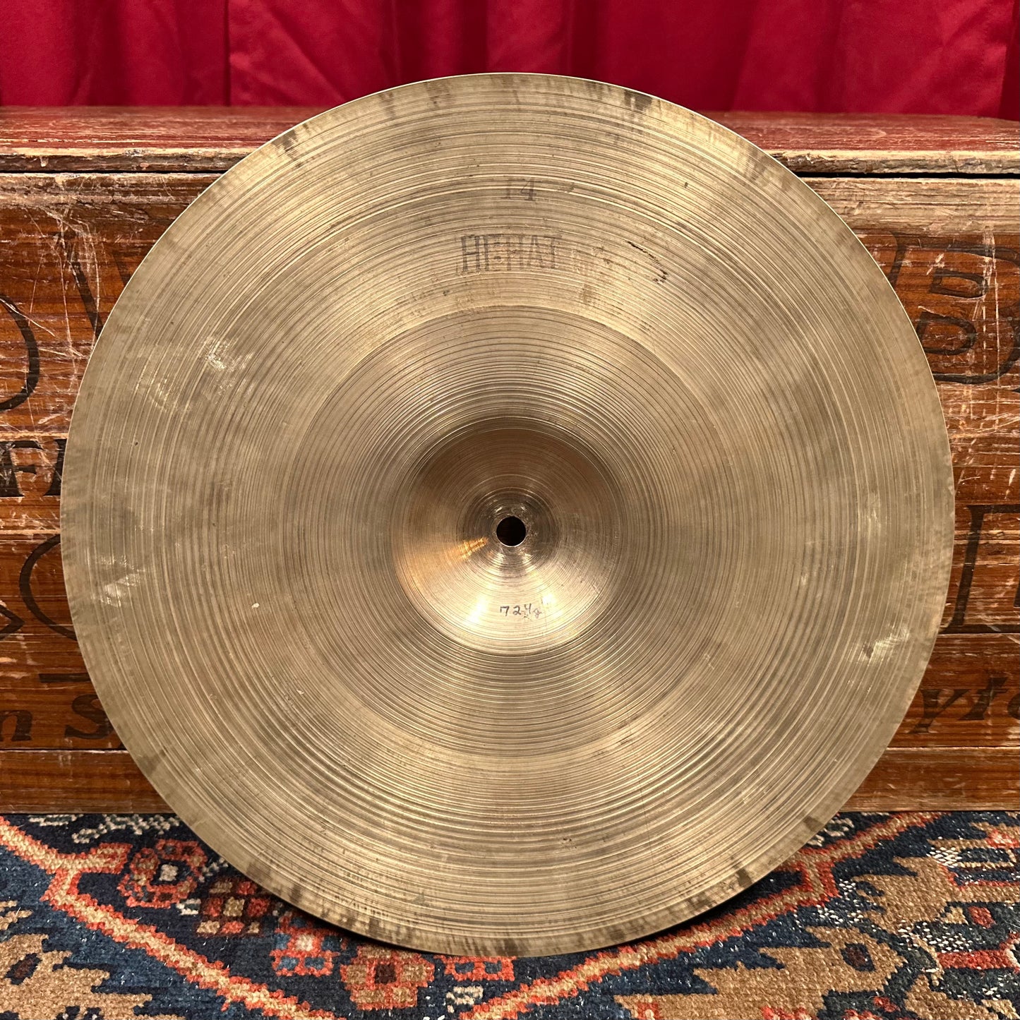14" Zildjian A 1950s Small Stamp Hi-Hat Cymbal Pair 724g/762g *Video Demo*