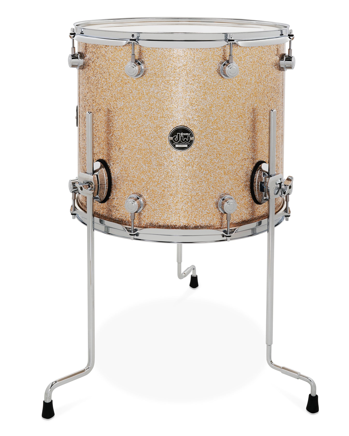 DW Performance Series 4-Piece Shell Pack Drum Set Bermuda Sparkle DRKTPFC04AABR Drum Workshop