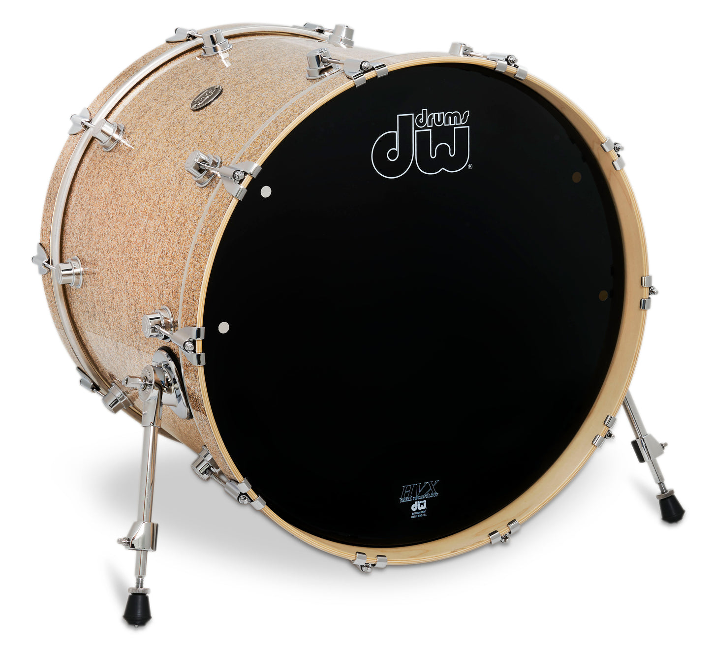 DW Performance Series 4-Piece Shell Pack Drum Set Bermuda Sparkle DRKTPFC04AABR Drum Workshop