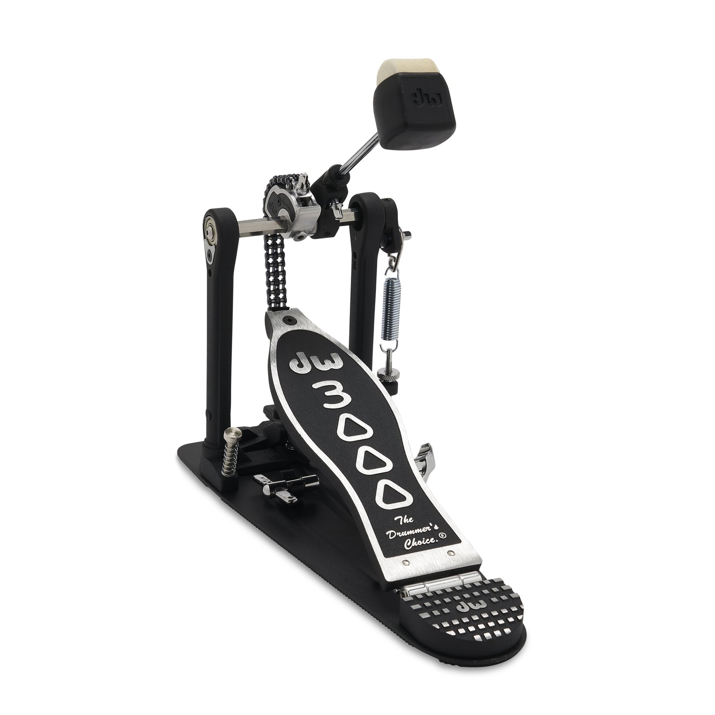 dw 3000 double bass pedal DW 3000 Single Bass Drum Pedal
