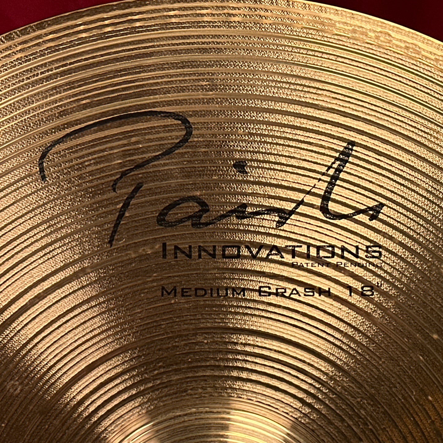 Rare 18" Paiste Innovations Medium Crash Cymbal 1472g *Video Demo*