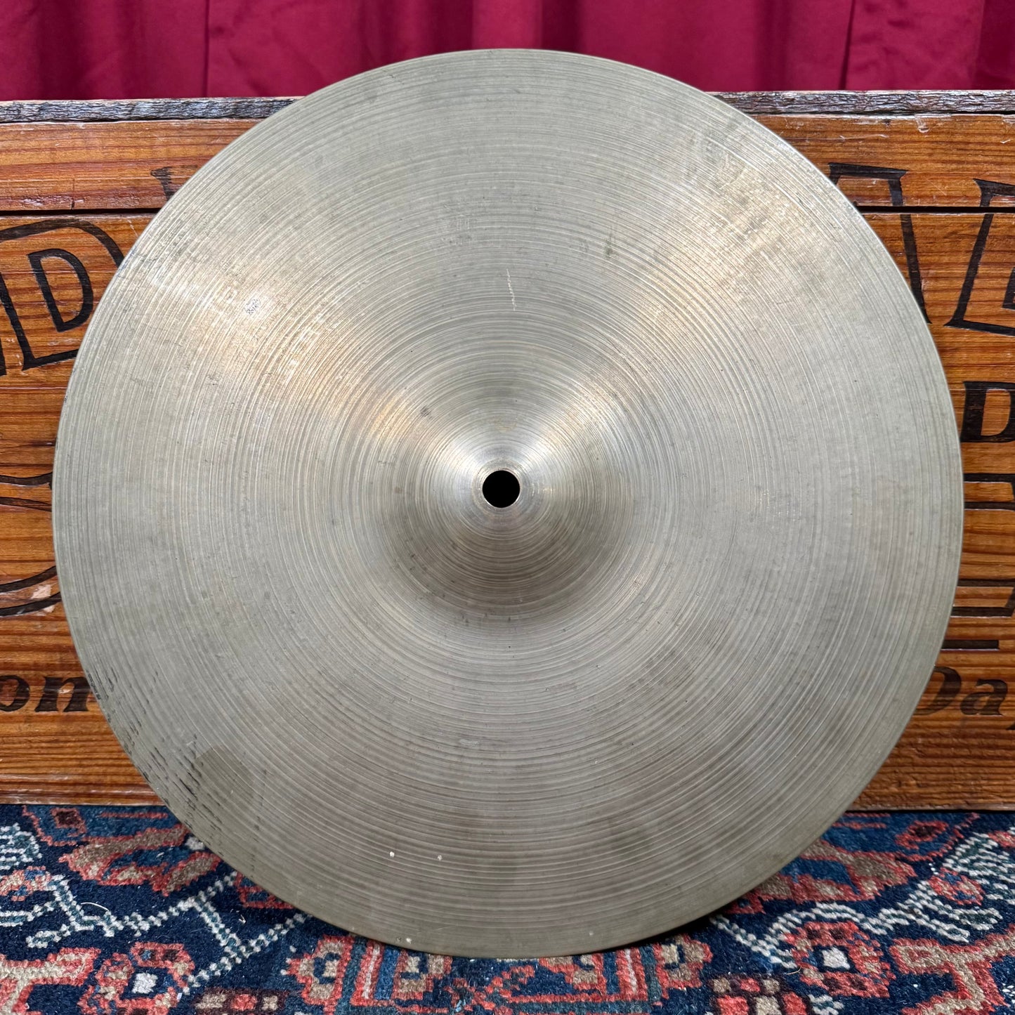 Rare 14" Zilco Flange Hi-Hat Cymbal Pair 638g/744g Azco Canada *Video Demo*