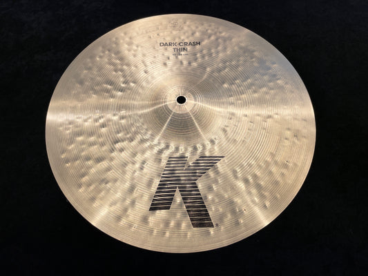 15" Zildjian K Dark Crash Thin Cymbal 982g