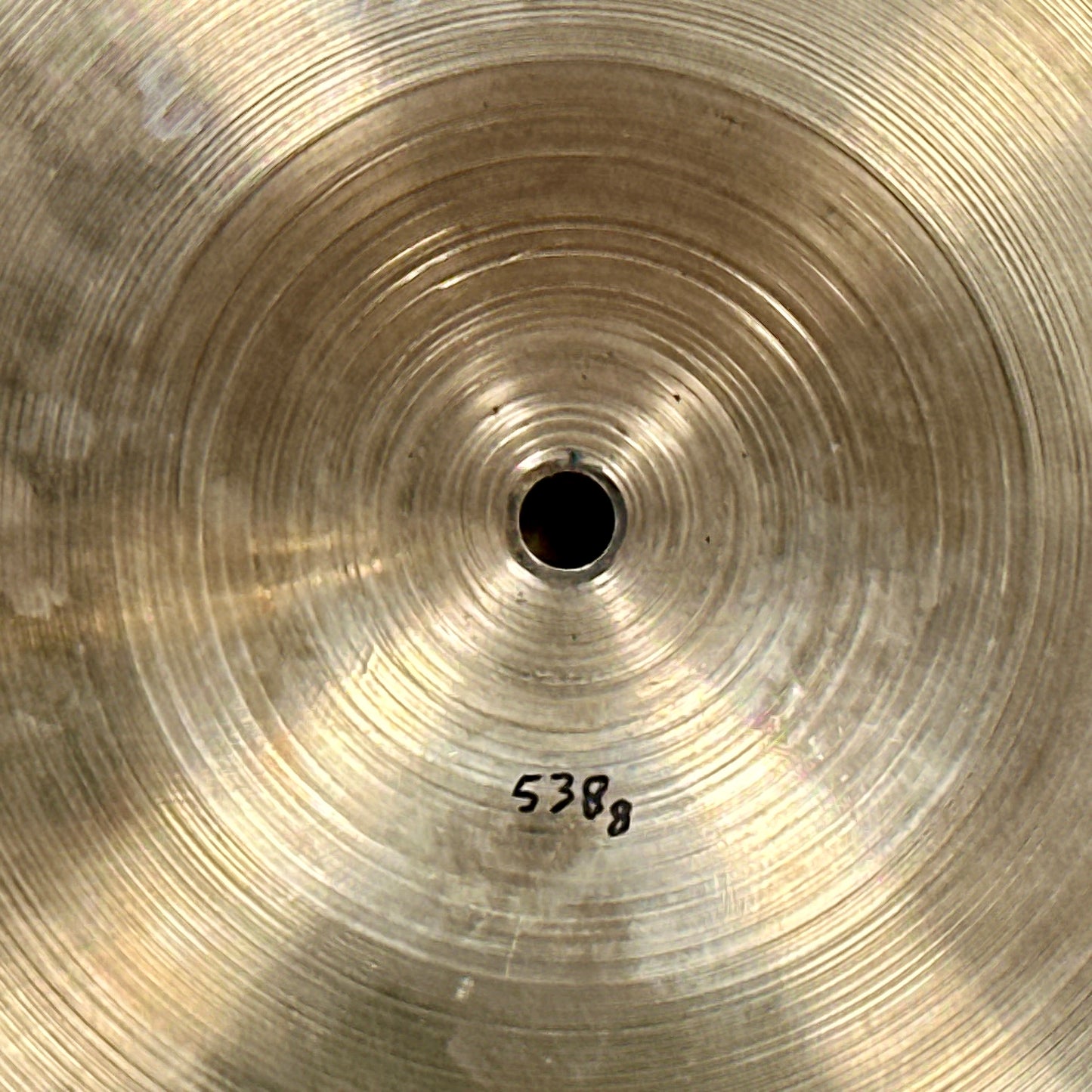 13" Zildjian A 1940s-50s Trans Stamp / 2nd Stamp Hi-Hat Cymbal Pair 446g/538g *Video Demo*