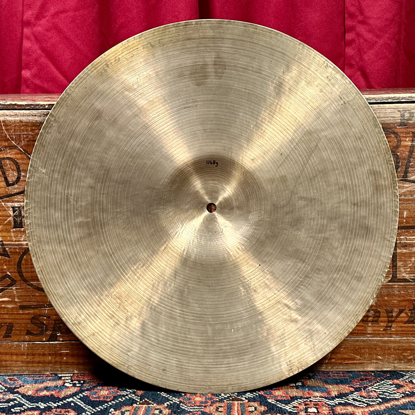 16" K. Zildjian Istanbul 1959 Intermediate Stamp Hi-Hat Cymbal Pair 1088g/1168g *Video Demo*