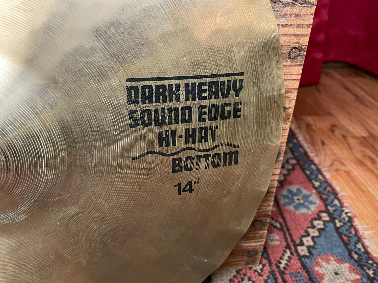 14" Paiste Sound Creation Dark Heavy Sound Edge Hi-Hat Cymbal Pair 1163g/1259g *Video Demo*