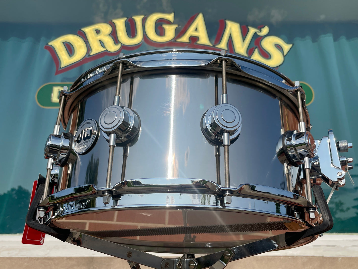 DW Collector's Series 6.5X14 Stainless Steel Snare Drum DRVL6514SPC