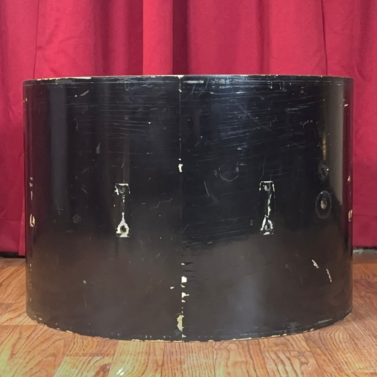 1960s Gretsch Round Badge  Renown / Semi Pro 14x20 Bass Drum Shell Black