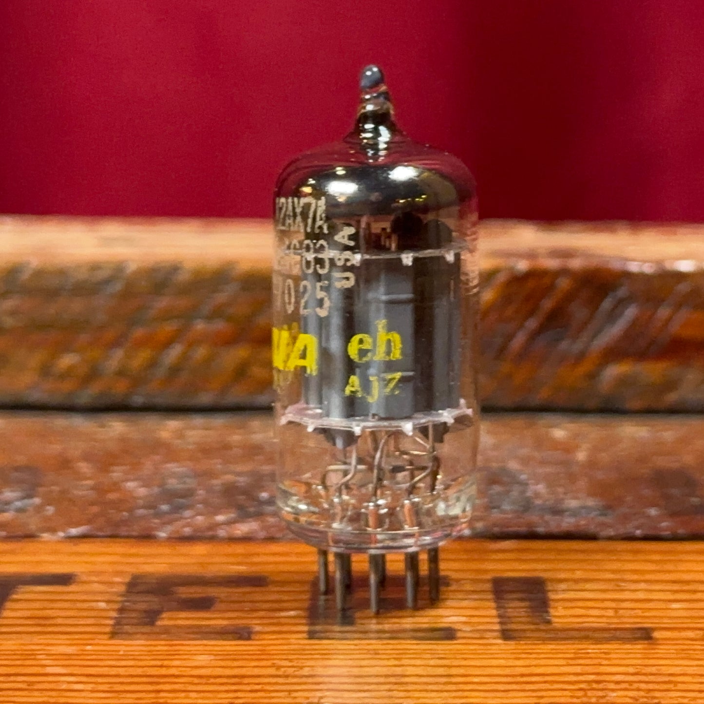 Vintage Sylvania 12AX7A 7025 Preamp Tube 12AX7 ECC83 Valve #268