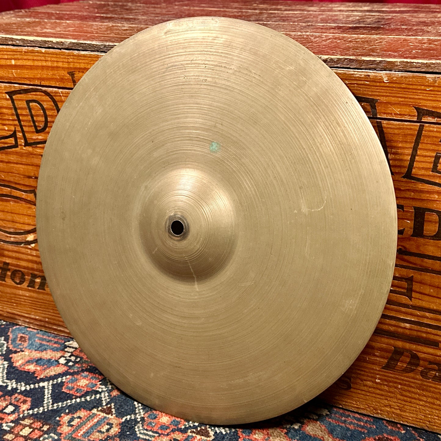 14" Zildjian A 1940s Trans Stamp Hi-Hat Cymbal Pair 712g/762g *Video Demo*