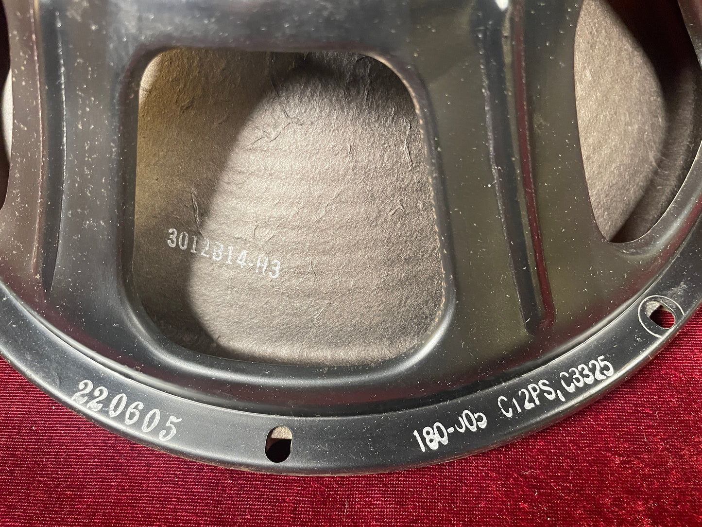 1966 Jensen 12" C12PS Speaker 8 Ohm (Stock #29)