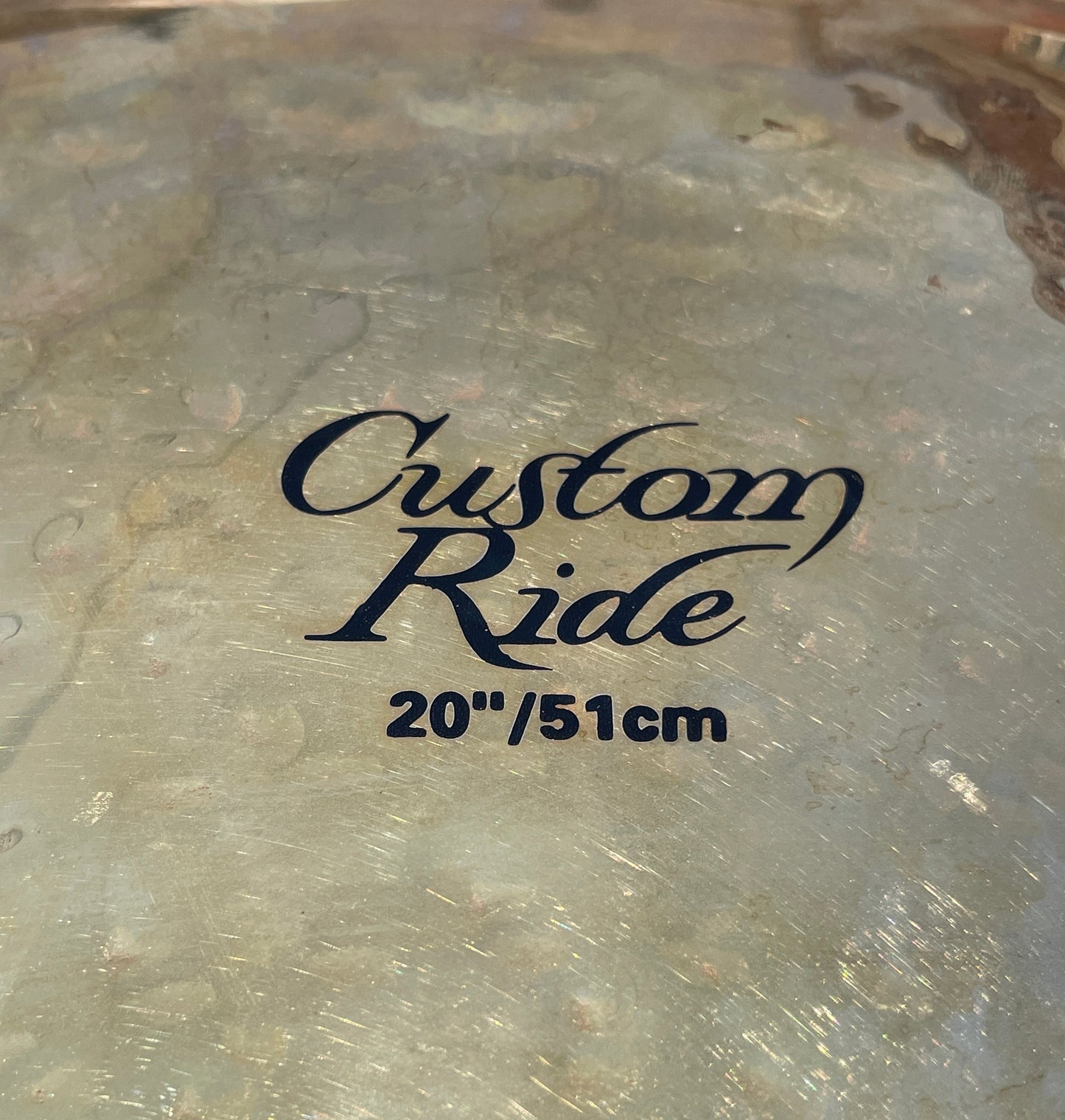 20" Zildjian K Custom Ride Cymbal 2720g