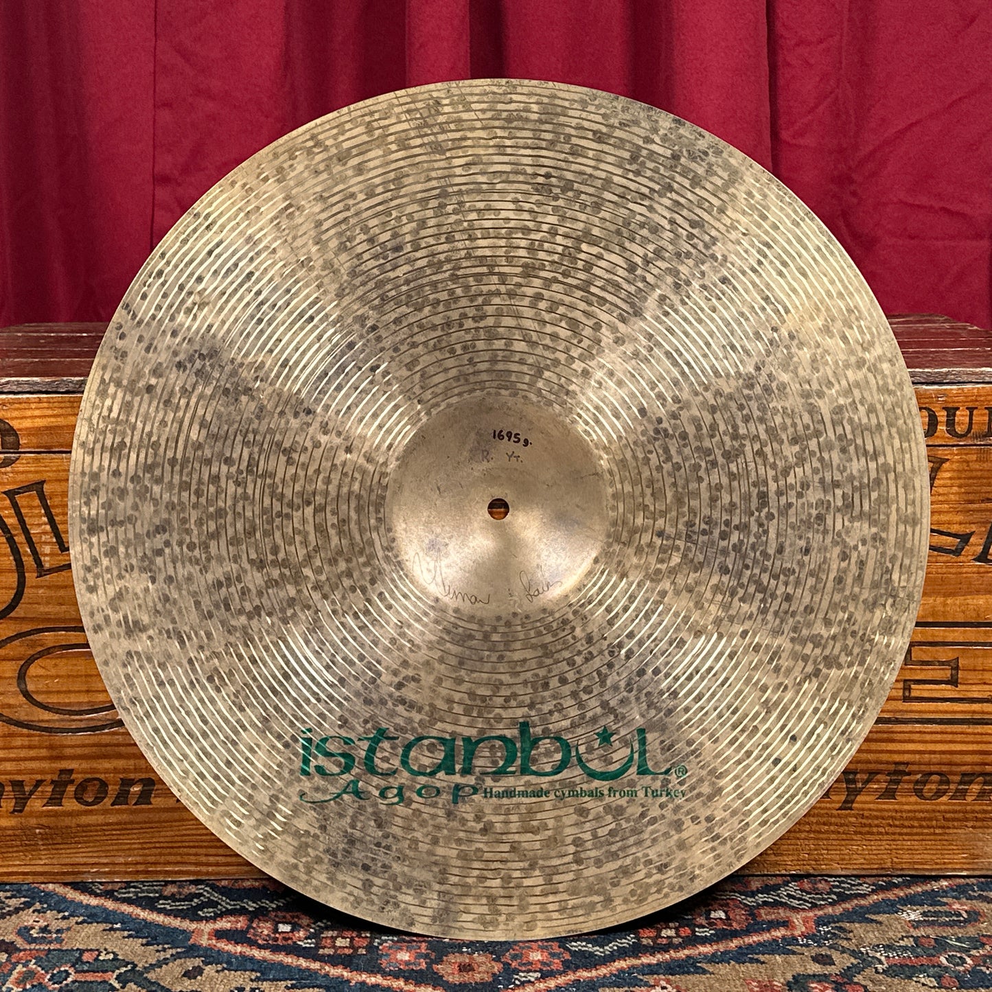 20" Istanbul Agop Signature Ride Cymbal 1695g *Video Demo*