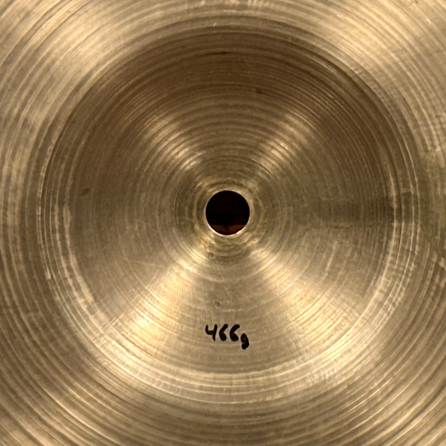 13" Zildjian A 1940s-50s Trans Stamp THIN Hi-Hat Cymbal Pair 466g/472g