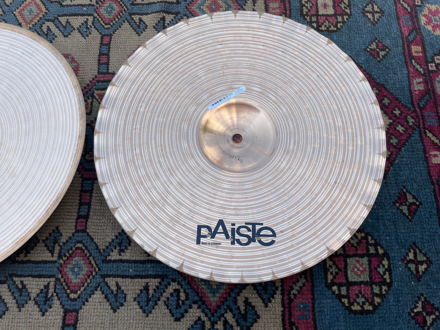 14" Paiste Alpha Sound Edge Hi-Hat Cymbal Pair 894g/1052g