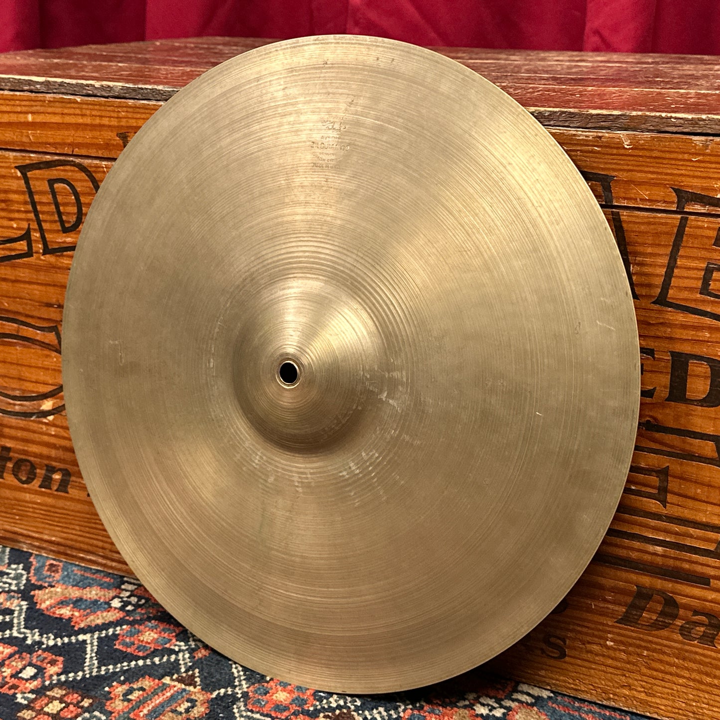 14" Zildjian A 1950s Medium Flange Hi-Hat Cymbals 826g/848g *Video Demo*