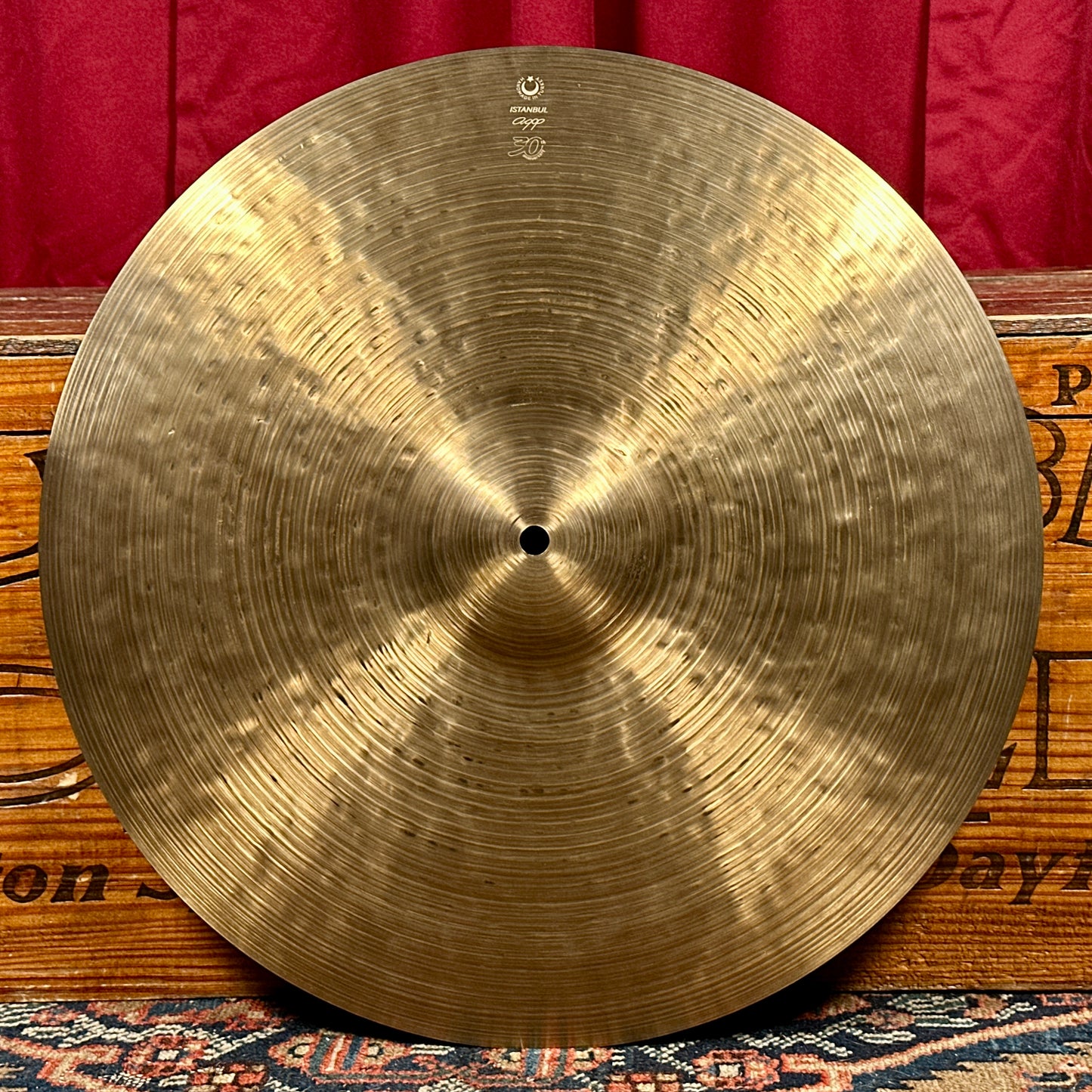 18" Istanbul Agop 30th Anniversary Crash Cymbal 1396g *Video*