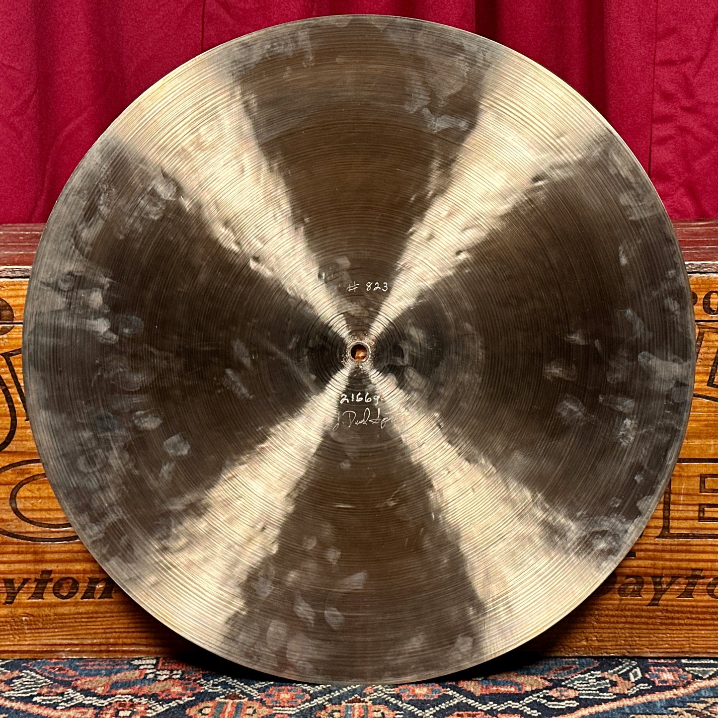 20" JD Sagurton Custom Cymbals Partial Turk Flat Ride 2166g *Video Demo*