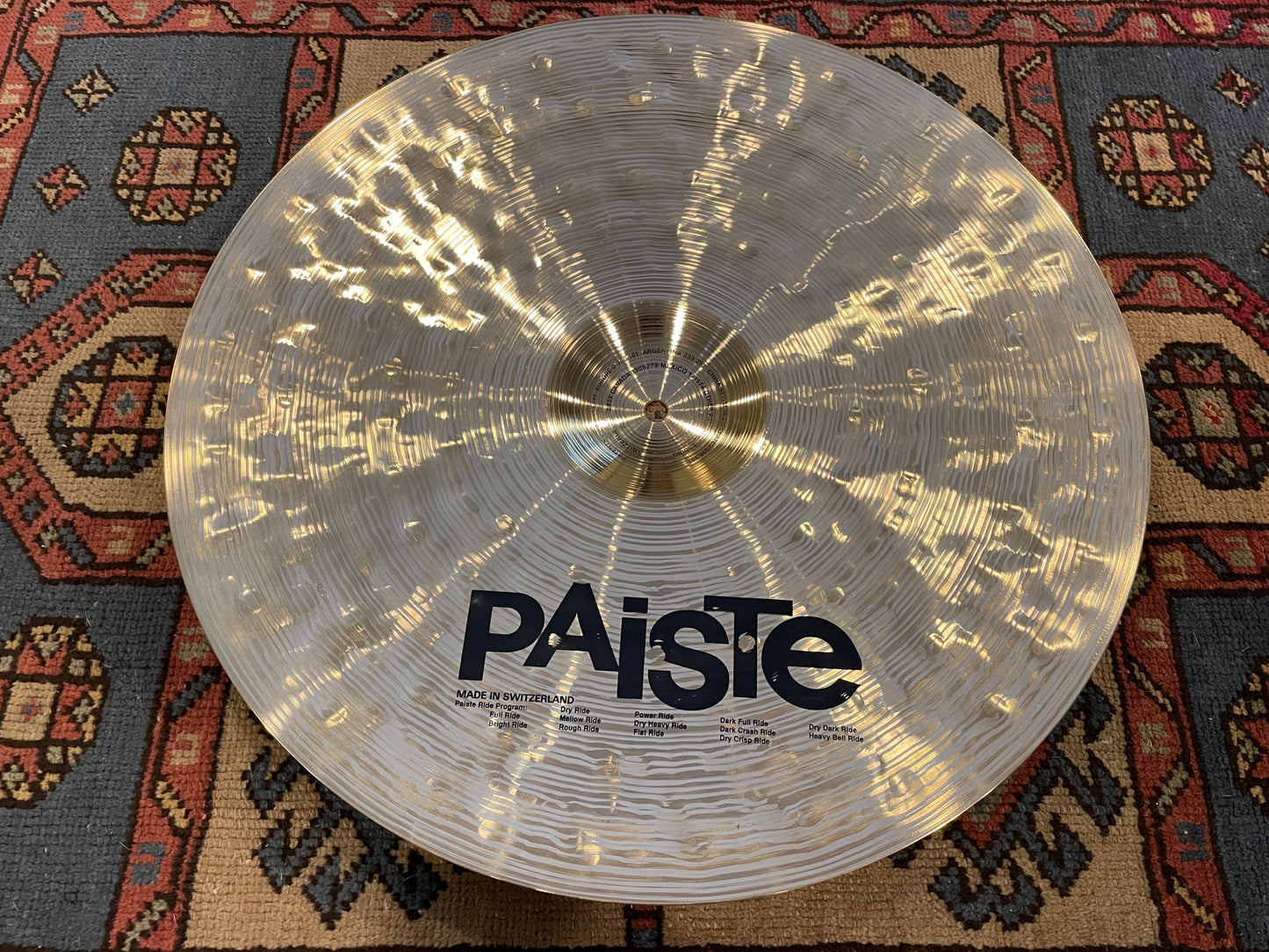 20" Paiste Signature Rough Ride Cymbal 2328g *Video Demo*