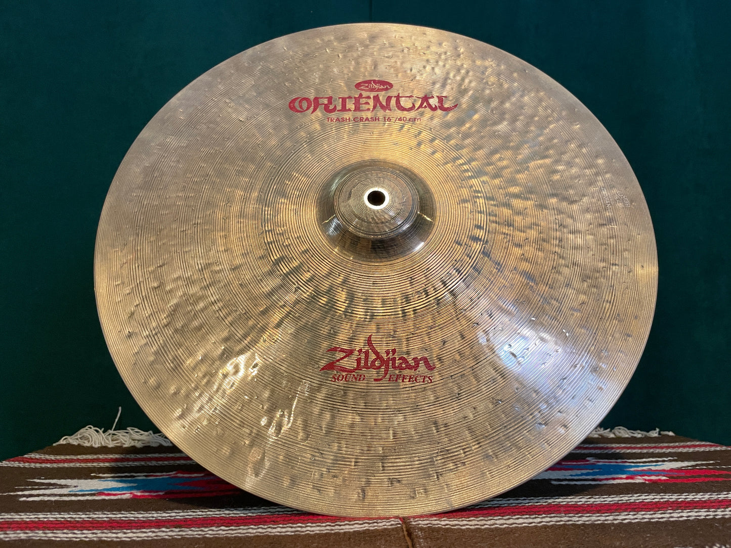 16" Zildjian Oriental Trash Crash Cymbal 928g
