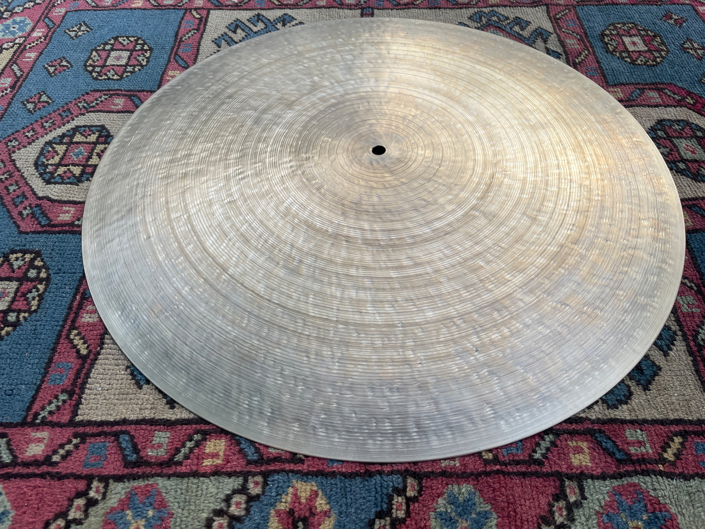 22" Masterwork Jazz Master Flat Ride Cymbal Turkish Hand Hammered 3340g