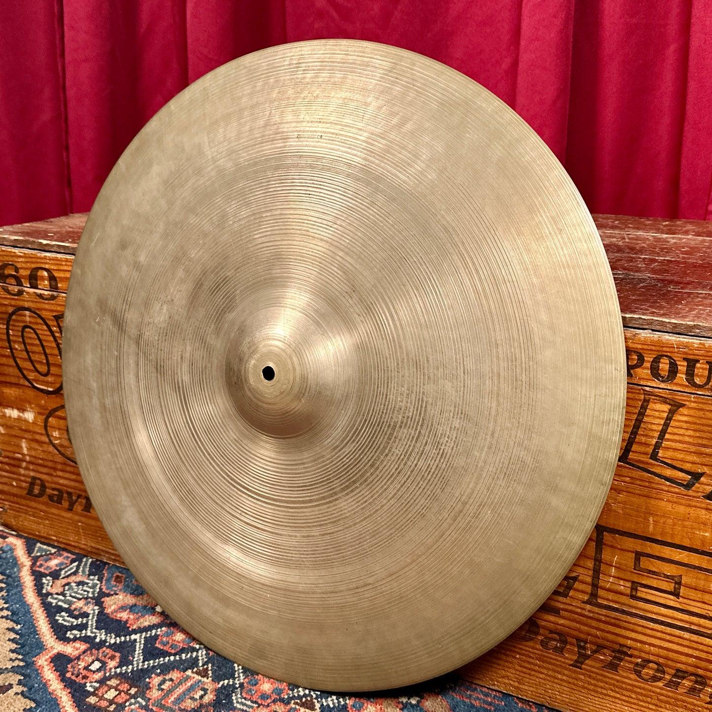 20" Zildjian A 1940s-1950s Trans Stamp Ride Cymbal 2100g