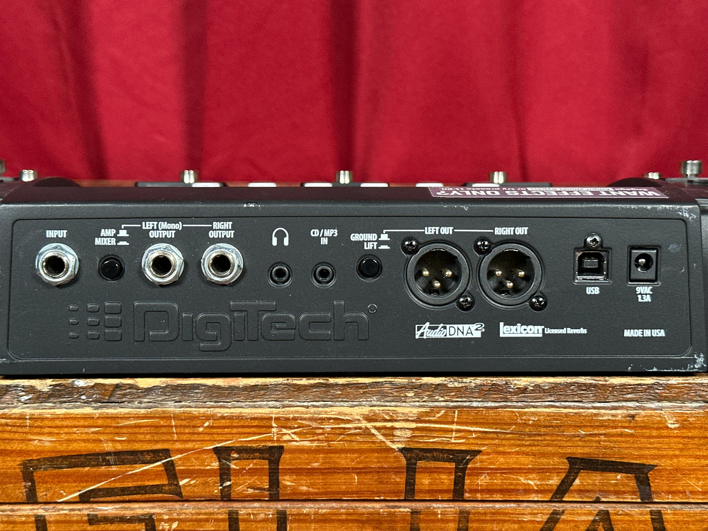 DigiTech RP500 Multi-Effects Guitar Processor Switching System w/ Power Supply & Manual