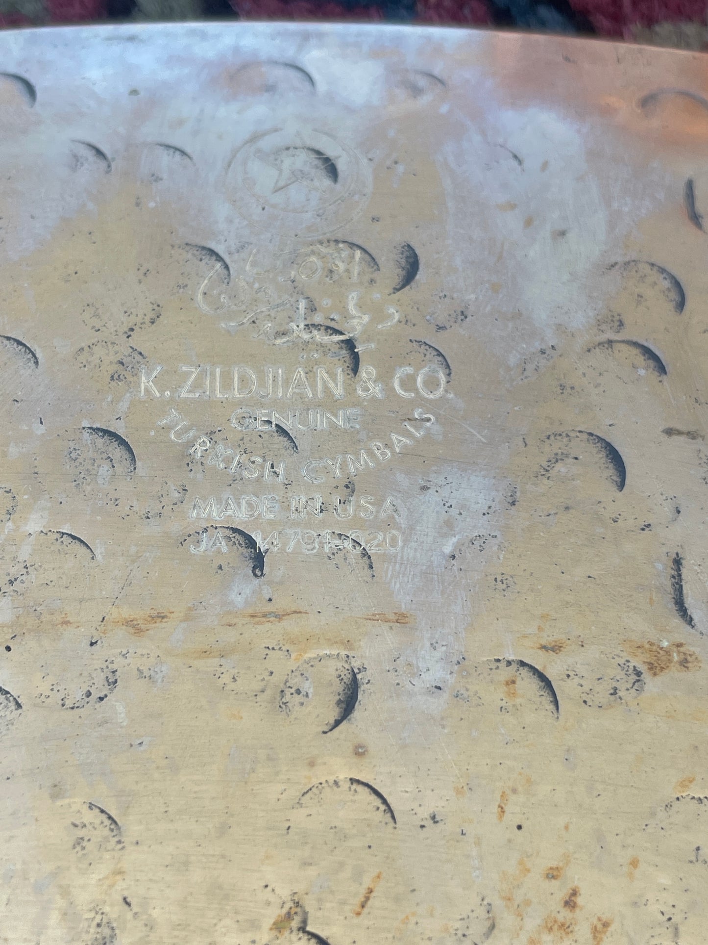 22" Zildjian K Custom Ride Cymbal Brilliant 3290g