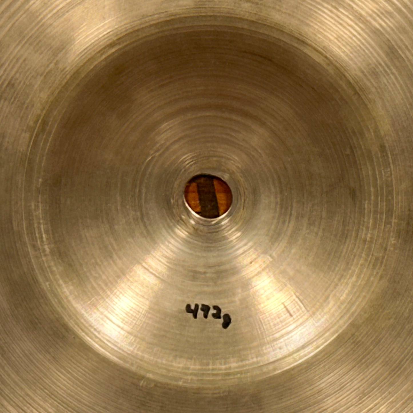 13" Zildjian A 1940s-50s Trans Stamp THIN Hi-Hat Cymbal Pair 466g/472g
