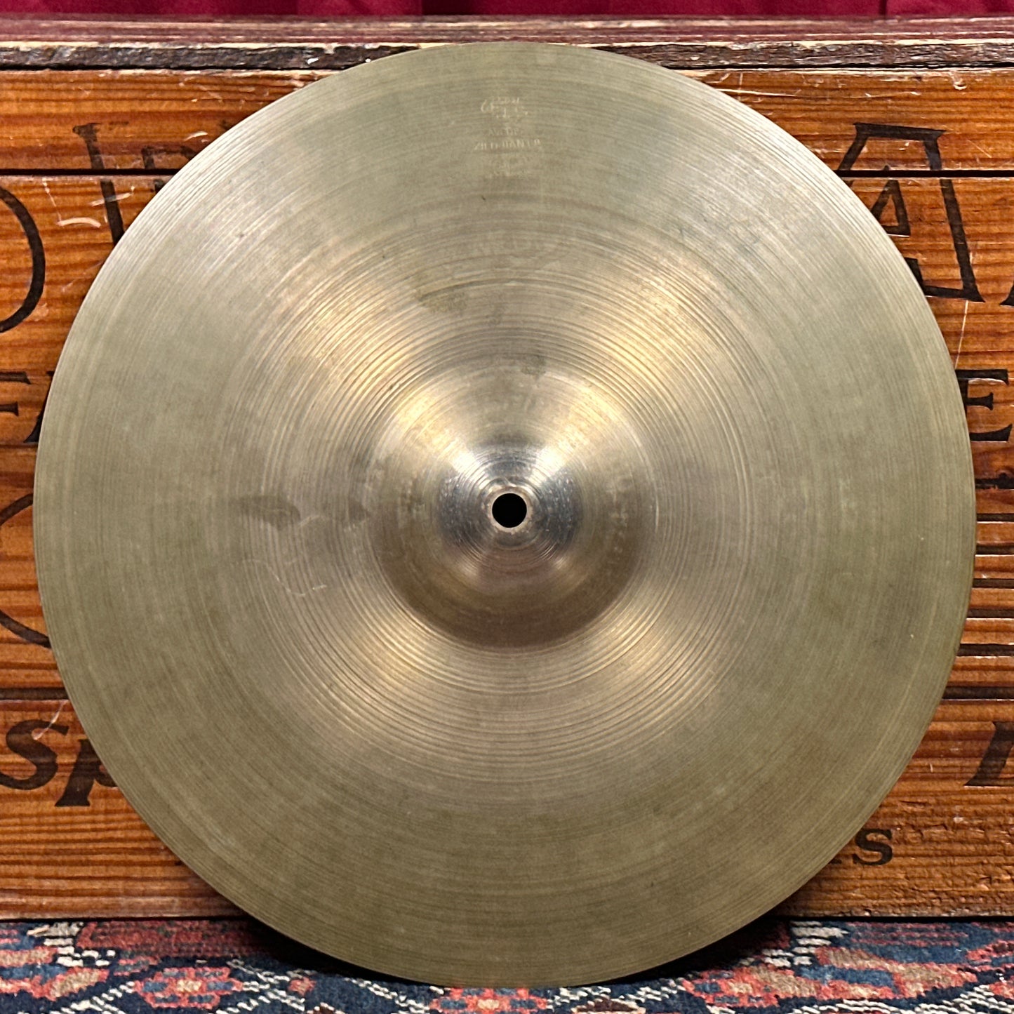 13" Zildjian A 1950s Small Stamp Hi-Hat Cymbal Pair 500g/594g *Video Demo*