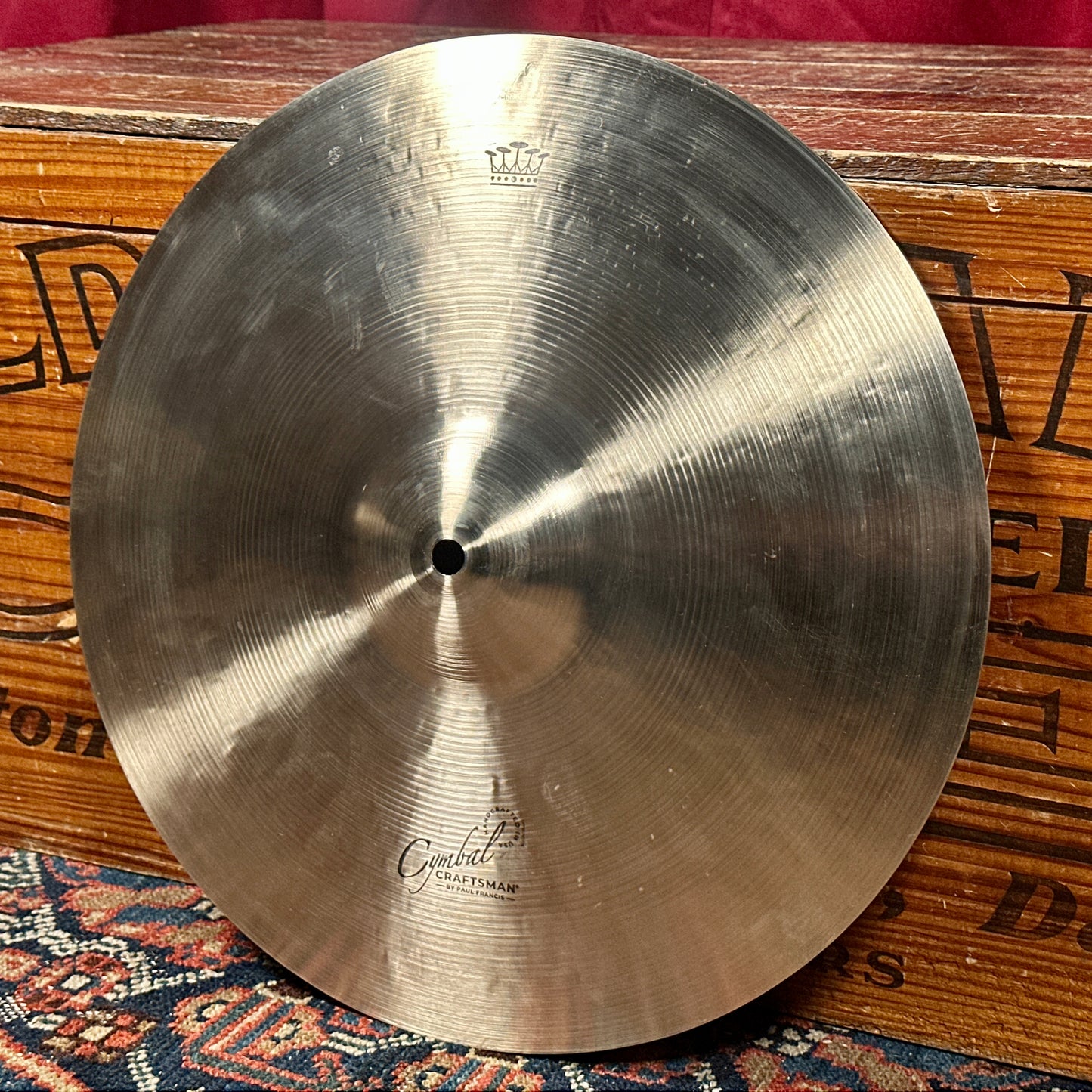 14" Cymbal Craftsman Dark Vintage Light Hi-Hat Cymbal Pair 926g/970g *Video Demo*