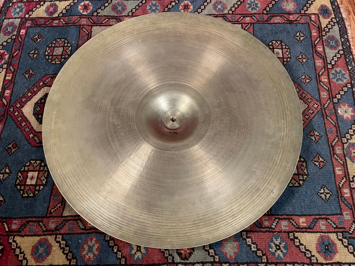 24" Zildjian A 1960s Ride Cymbal 3596g *Video Demo*