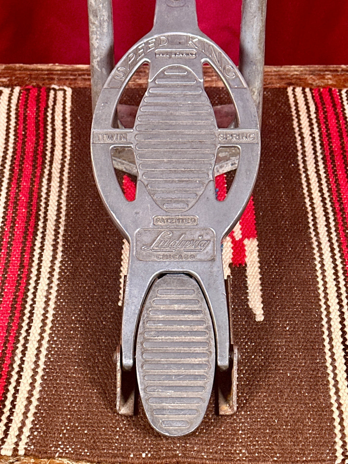 1960s Ludwig Speed King Twin Spring Bass Drum Pedal