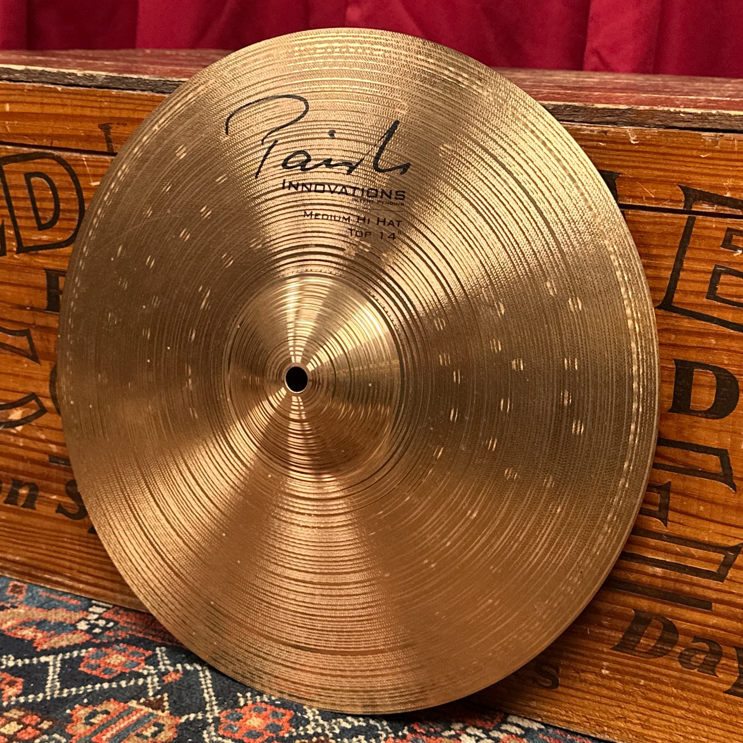 Rare 14" Paiste Innovations Medium Hi-Hat Cymbal Pair 854g/1290g *Video Demo*