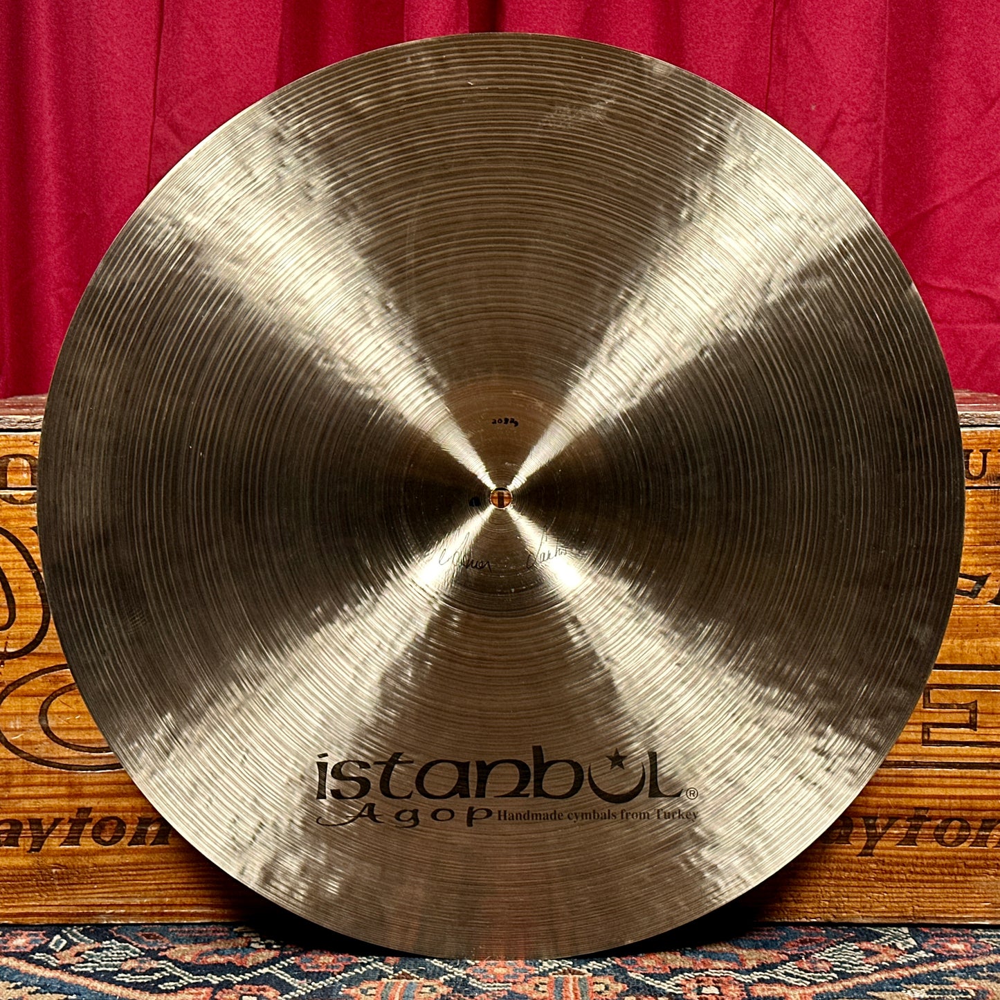 22" Istanbul Agop Traditional Dark Crash Cymbal 2082g *Video Demo*