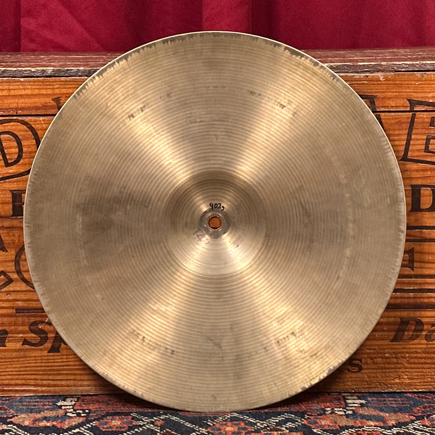 14" Paiste Formula 602 Pre-Serial 1960s Hi-Hat Cymbal Single 902g