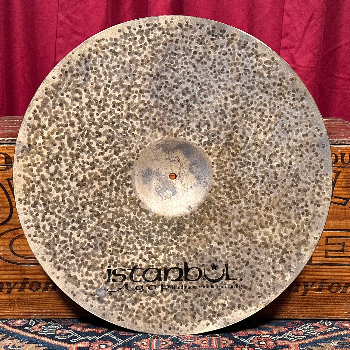 21" Istanbul Agop Turk Jazz Ride Cymbal 2084g *Video Demo*