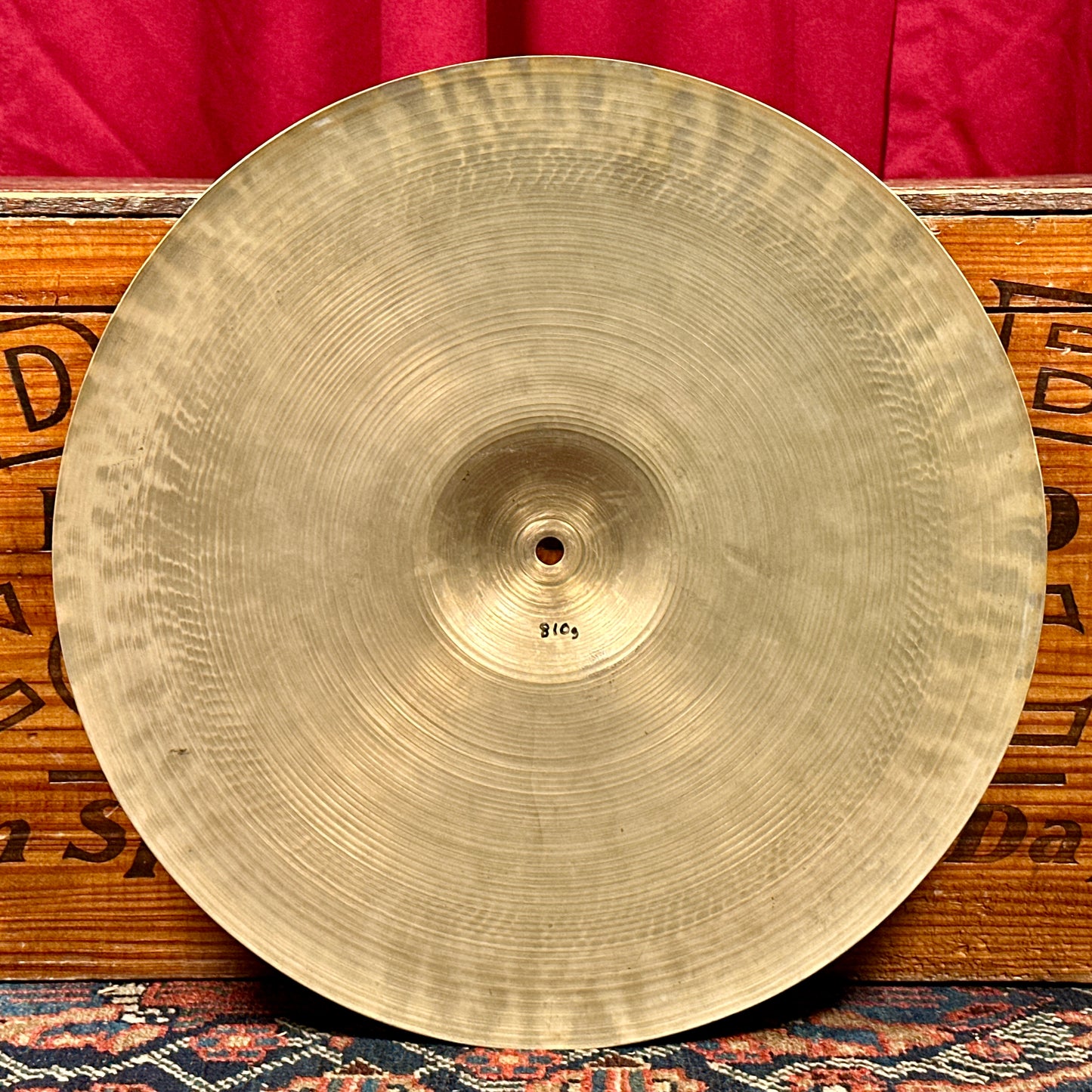 15" Zildjian A 1940s Trans Stamp "Paper Thin" Hi-Hat Cymbal Pair 722g/810g *Video Demo*