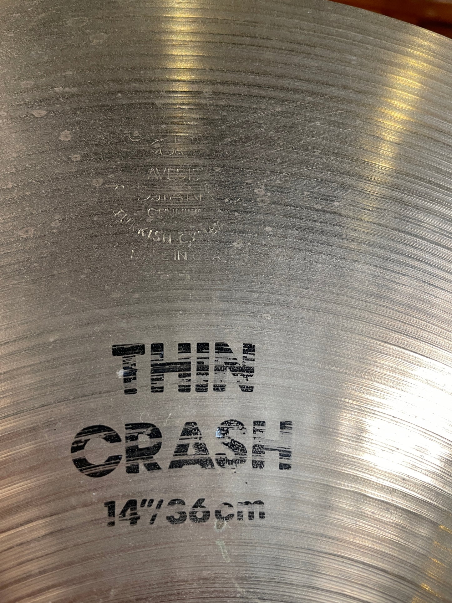 14" Zildjian A 1980s Thin Crash Cymbal 710g *Video Demo*
