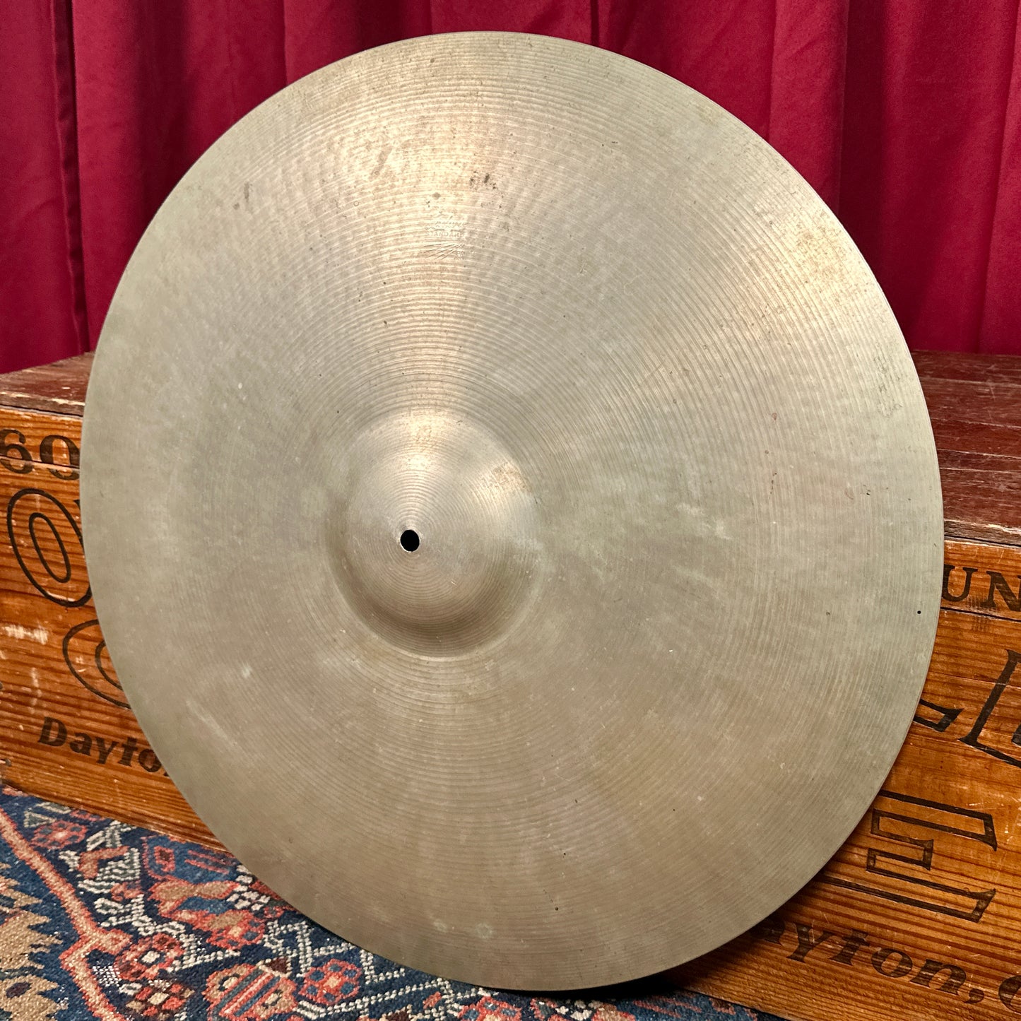 22" Paiste 1960s Ludwig Standard Ride Cymbal 2270g Germany *Video Demo*