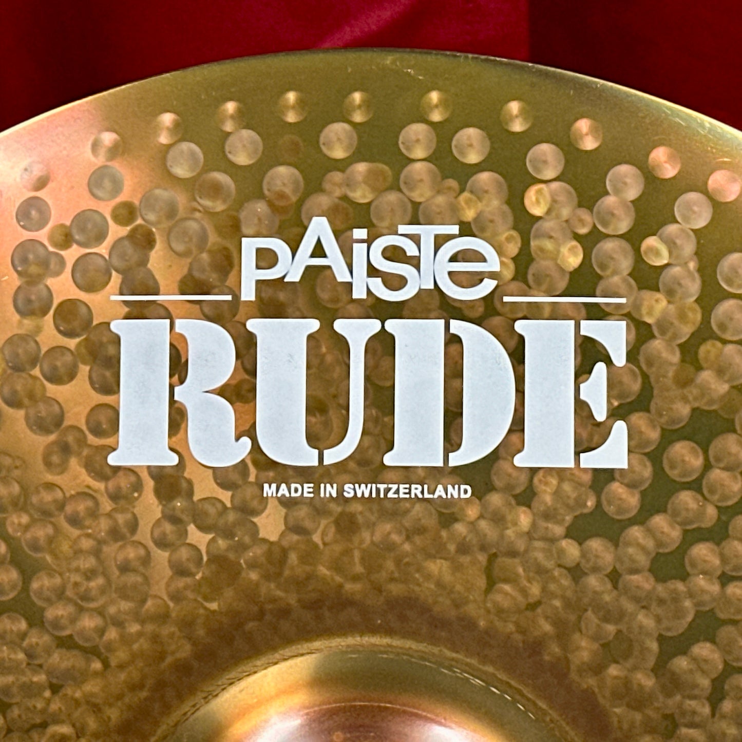 17" Paiste RUDE Thin Crash Cymbal 1296g *Video*