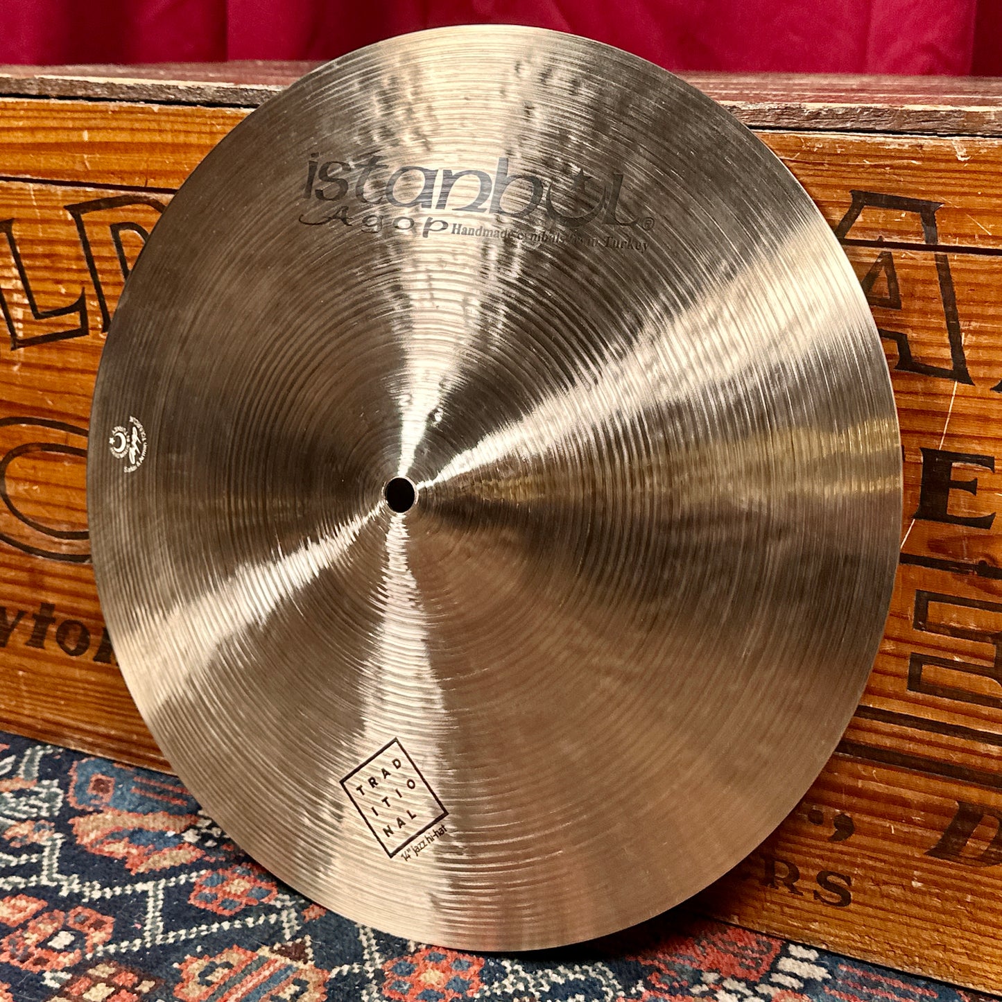 14" Istanbul Agop Traditional Jazz Hi-Hat Cymbal Pair 912g/1110g *Video Demo*