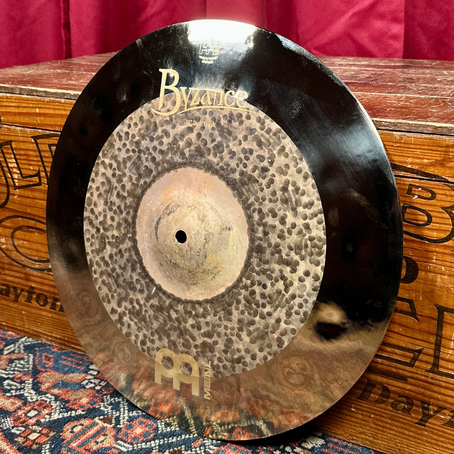 16" Meinl Byzance Dual Crash Cymbal 958g *Video*