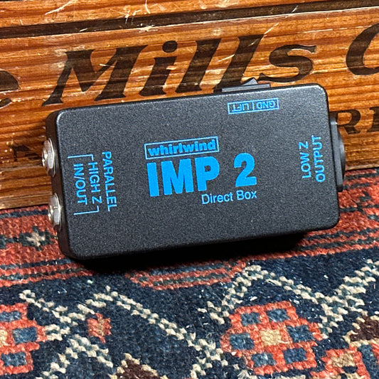 Whirlwind IMP 2 Passive Instrument Direct Box DI Open Box