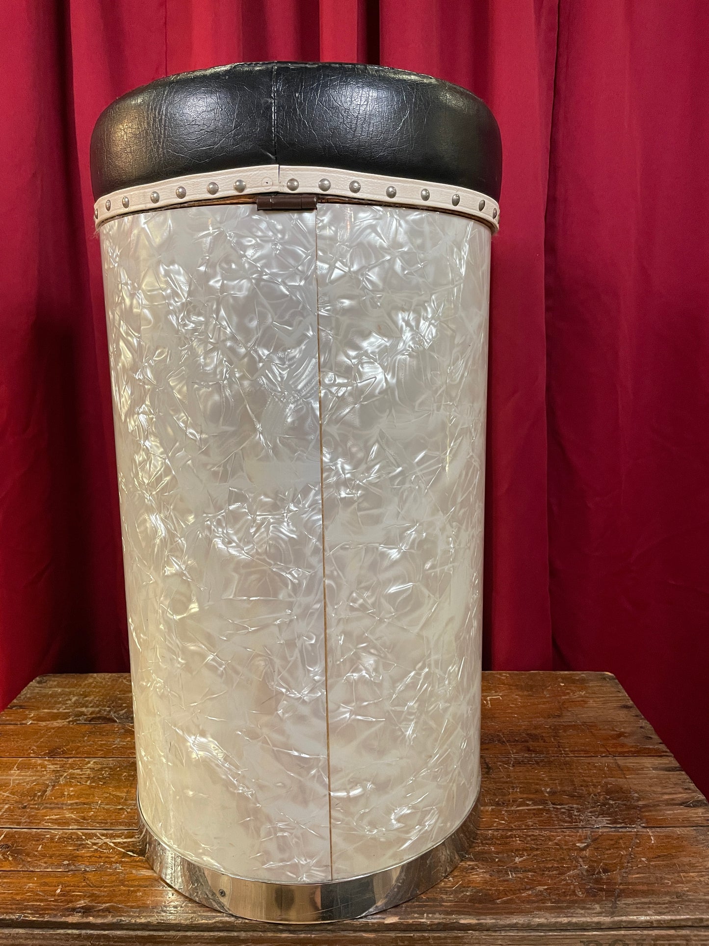 Vintage Slingerland No. 882 Pac-All Canister Drum Throne Buddy Rich