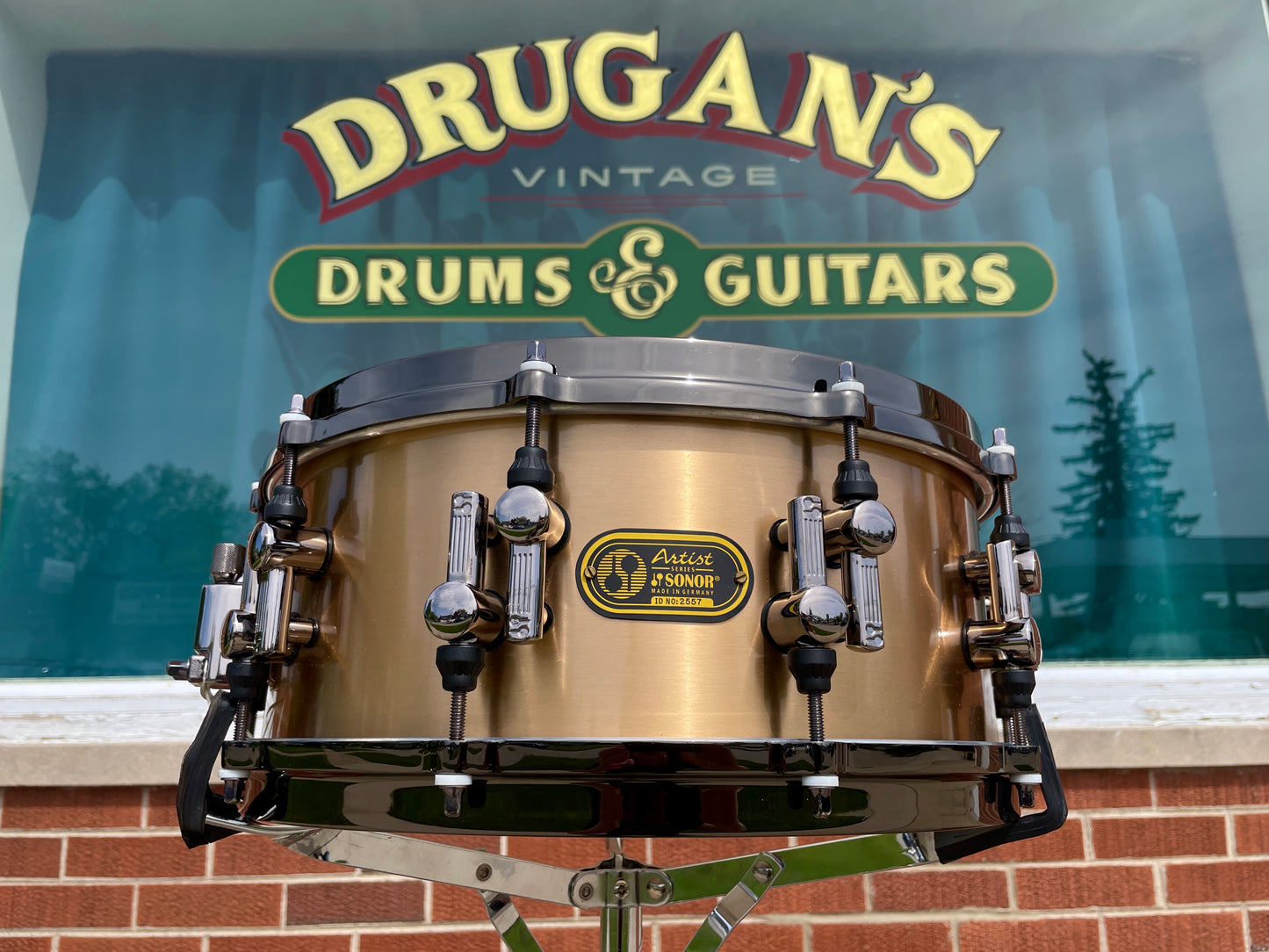 Sonor Artist Series 6x14 Bronze Snare Drum 14x6